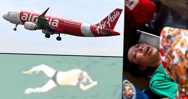 Mrtvoly na hladině: Z moře vytáhli 6 těl z letounu AirAsia