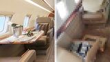 Luxusní privátní letoun sejmuly turbulence po airbusu: Takhle vypadá interiér po tříkilometrovém volném pádu