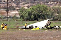 Ve vzduchu nad San Diegem se srazila dvě letadla: Havárie si vyžádala 5 mrtvých