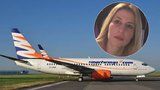 Matka dvou dětí vypadla z letadla: Je v kritickém stavu