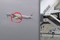 Panika ve vzduchu: Do motoru letadla vlétl pták a způsobil explozi