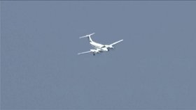 Dramatické přistání: Letadlo skončilo na čumáku