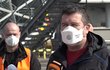 Jan Hamáček na tiskovce na letišti po příletu letadla s 1,1 respirátory z Číny (20.3.2020)