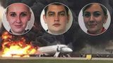 Hrdinové z hořícího letadla: Letušky zachraňovaly cestující, stevard zemřel v plamenech