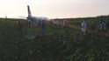 Nouzové přistání letadla Ural Airlines