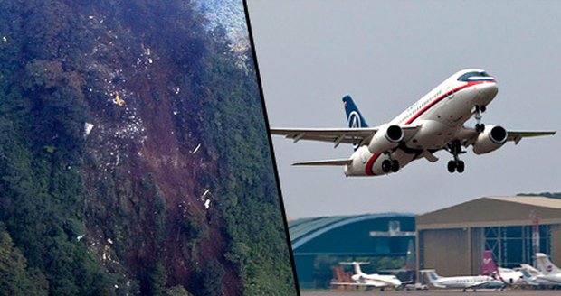 Předváděcí let ruského letadla: Zřítilo se do džungle, 50 lidí zemřelo