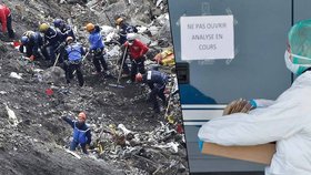 Odborníci našli na místě nehody až 600 částí těl 150 cestujících