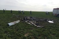 Na Táborsku se zřítilo letadlo: Na místě jsou mrtví