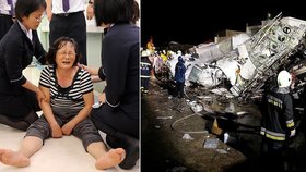 V Tchaj-wanu se zřítilo letadlo společnosti TransAsia, kolem padesáti mrtvých!