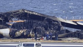 Vyšetřování nehody letadla v Japonsku