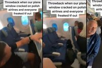 Letadlu ve vzduchu prasklo okénko: Cestující začali panikařit