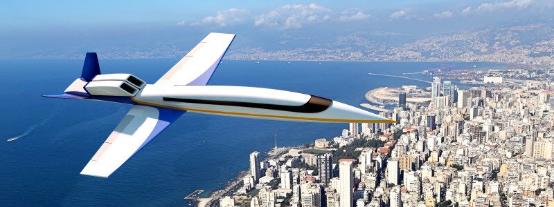 Vynikající futuristický design, obrovská rychlost, luxus i pohodlí a panoramatický výhled kolem sebe. Cesta z New Yorku do Londýna místo obvyklých šesti až sedmi hodin, potrvá jen tři až čtyři hodiny. To nabídne nové letadlo Spike S-512 Supersonic.