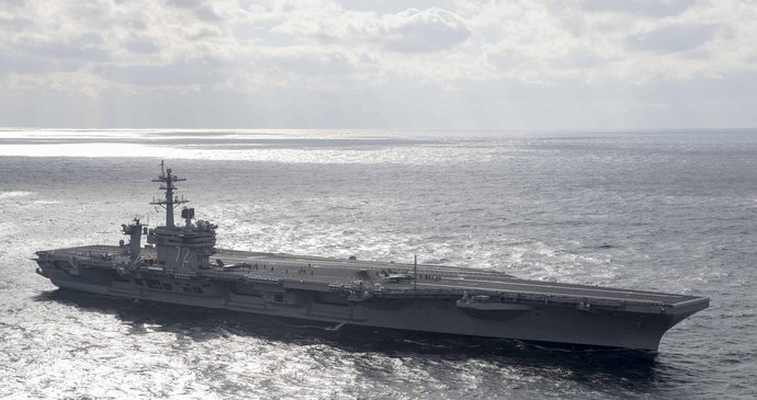 Letadlová loď USS Abraham Lincoln (2017).