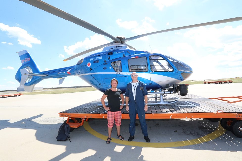 Vrtulník, který se představil na letecké přehlídce CIAF minulý rok (17. 8. 2019)