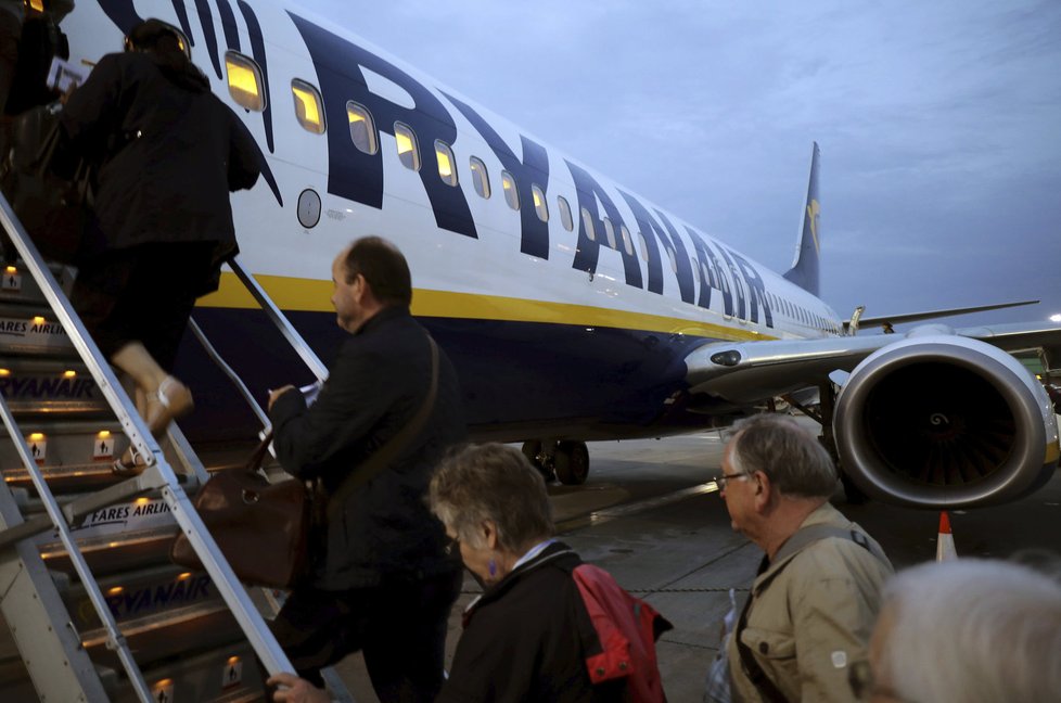 Šéf letecké společnosti Ryanair Michal O’Leary promluvil o zrušení letů na tiskové konferenci.