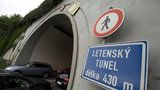 „Zaneřáděný“ Letenský tunel čeká mytí: Na týden se vždy od 23 do 5 ráno uzavře