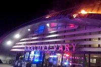 Poplach na letišti v Karlových Varech: Hořelo v odletové hale