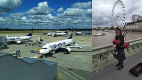 Brno obnovuje leteckou linku do Londýna, zajišťovat ji bude opět společnost Ryanair.
