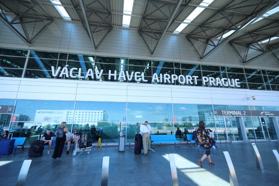 Letiště Václava Havla v Praze.