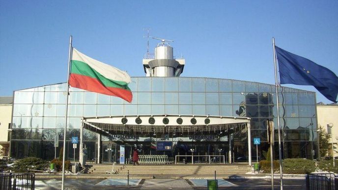 Letiště v bulharské Sofii