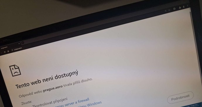 Problém s jazykem PHP vedl k odstávce webových stránek pražského letiště (21. 10. 2026).