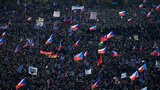 Vysílali jsme: Demonstrace na Letné. Babišovi se postavilo 300 tisíc lidí, tvrdí organizátoři
