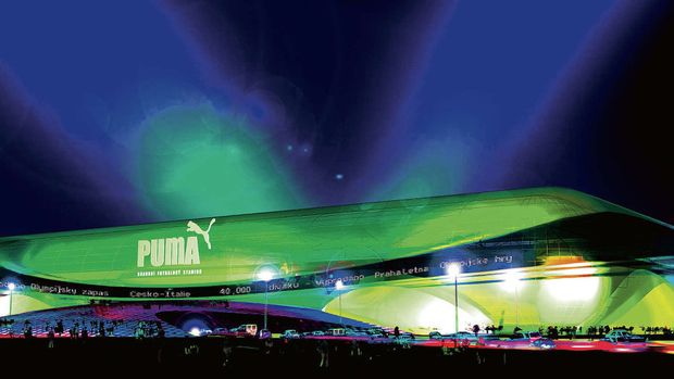 Takhle měl vypadat národní stadion na Letné Takhle měl vypadat národní stadion na Letné