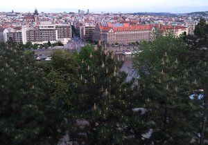 Praha - panorama z Letné.
