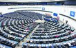 Mozkové centrum lidstva. Europarlament v Bruselu.