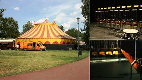 Na festivalu Letní Letná se bude hrát představení Osel a Mrkev francouzského souboru Cirque Galapiat, které vypráví tragický příběh cirkusového umělce i historii celého umění.