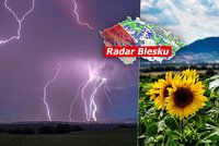 V Česku tepleji než u moře. Supertropy přinesou až 36 °C. Vedra protnou bouřky, sledujte radar Blesku