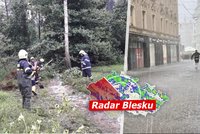 Česko znovu potrápí bouřky. Přinesou vichr, lijáky i kroupy, sledujte radar Blesku