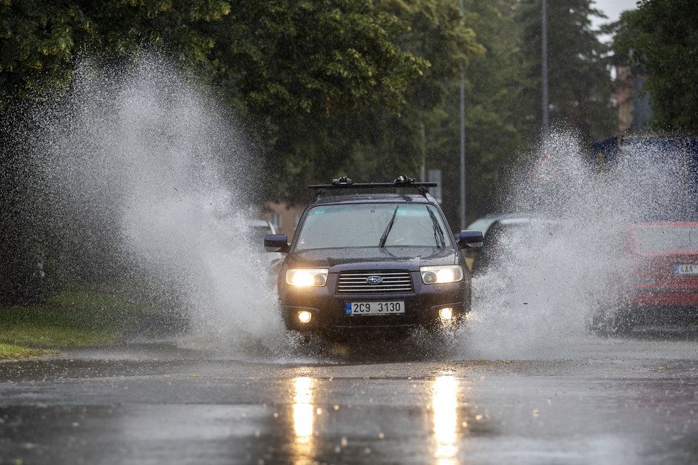 Letní přeháňky v Ćesku (červenec 2020)