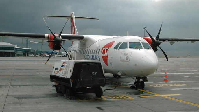 Letoun ATR 42 Českých aeroliní