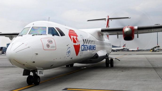 Letoun ATR 72 Českých aerolinií