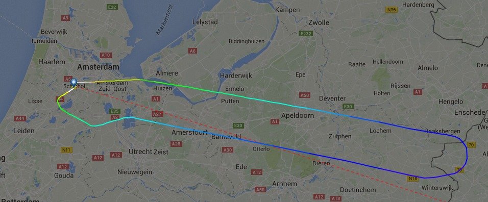 Airbus ČSA letící do Prahy musel nouzově přistát v Nizozemsku.