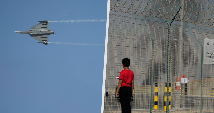 Havárie stíhacího letounu na dubajském veletrhu letectví
