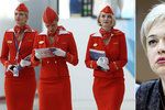 Letušky žalují Aeroflot kvůli diskriminaci.