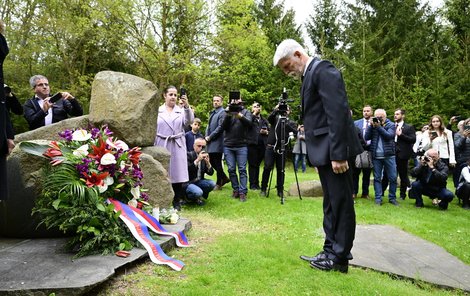 Pieta v Letech u Písku: Prezident Petr Pavel (14.5.2023)