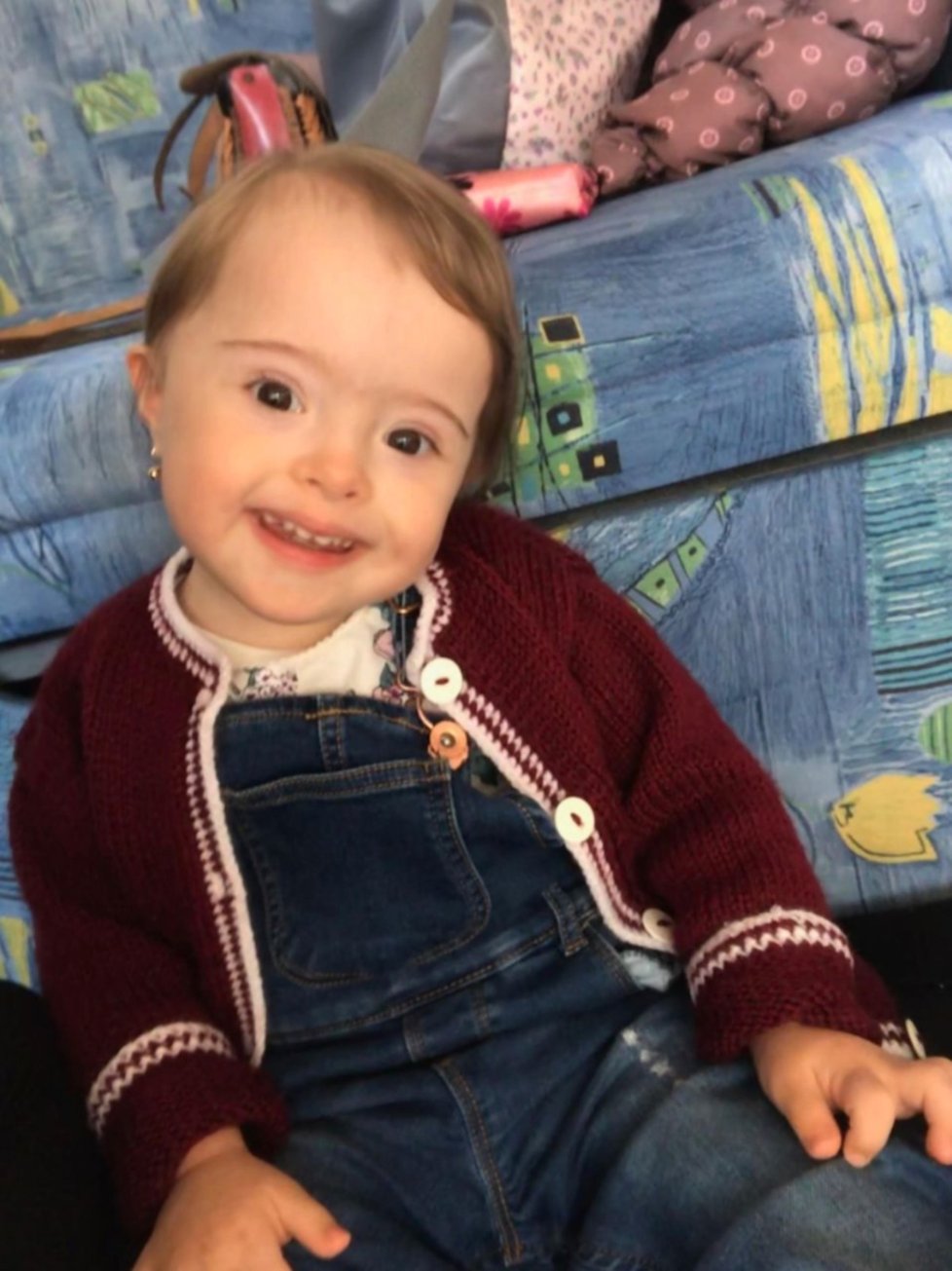 Malvínka se narodila s Downovým syndromem, letos jí lékaři navíc diagnostikovali leukémii.