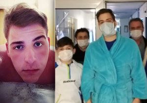 Z bolesti zubů se stal boj o život: Dušanovi diagnostikovali akutní leukémii.