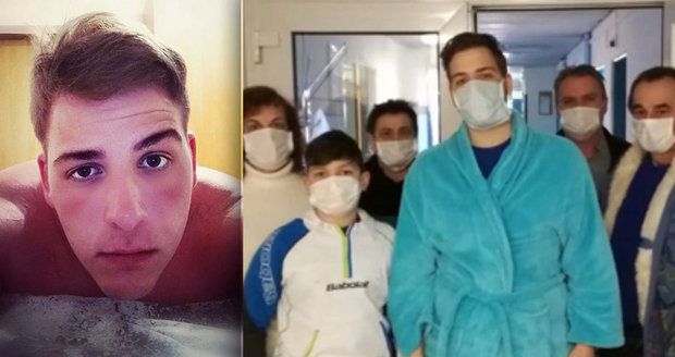 Dušan (21) šel k zubaři s bolestí, teď bojuje o život: Našli mu akutní leukémii