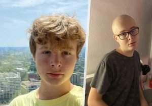 Patnáctiletý Patrik bojuje s rakovinou krve