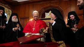 Papež Lev XIV. v Istanbulu (29. 11. 2025)