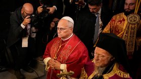 Papež Lev XIV. v Istanbulu (29. 11. 2025)