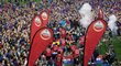 Fotbalisté Levante slaví postup do La Ligy s fanoušky