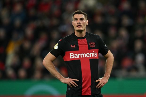 Patrik Schick během pohárového duelu se Stuttgartem Patrik Schick během pohárového duelu se Stuttgartem