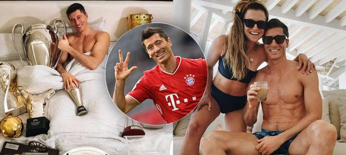 Robert Lewandowski vyměnil v posteli manželku za trofeje!