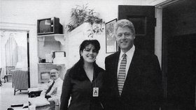 Monica Lewinská s Billem Clintonem