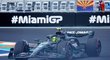Lewis Hamilton během Velké ceny Miami